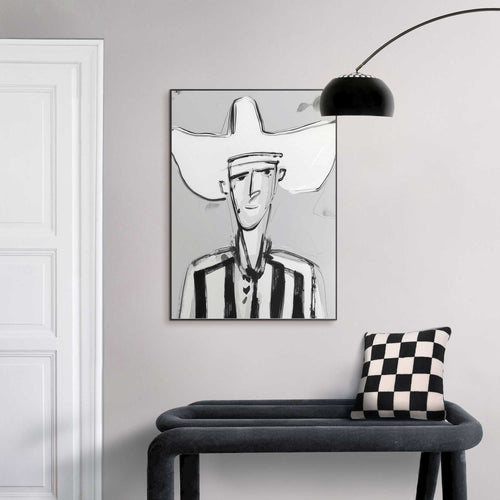 Reinders schilderij Western Man - 70x50cm