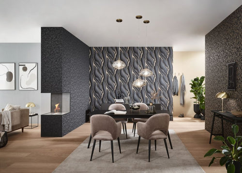 Erismann behang marmer zwart - 53 cm x 10.05 m - 661559 - vtwonen shop