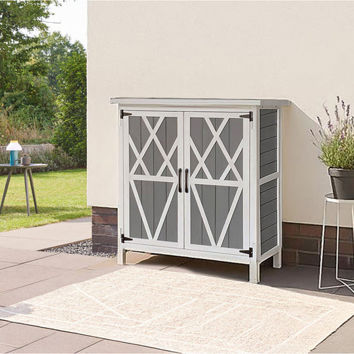 HOME DELUXE Houten tuinkast YANA - M - vtwonen shop