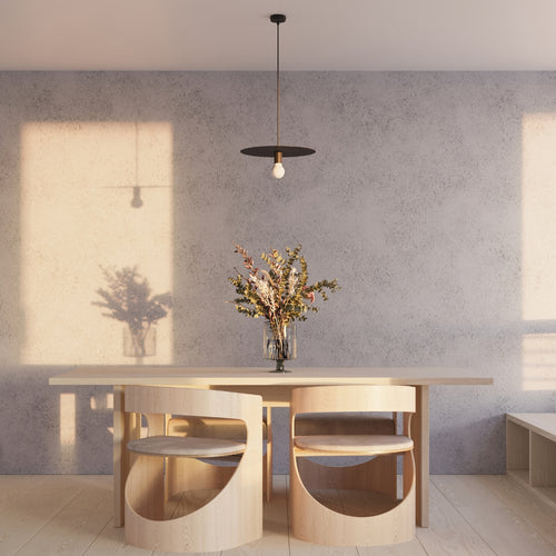 Sollux Lighting Hanglamp FLAVIO zwart - 40x40x105cm