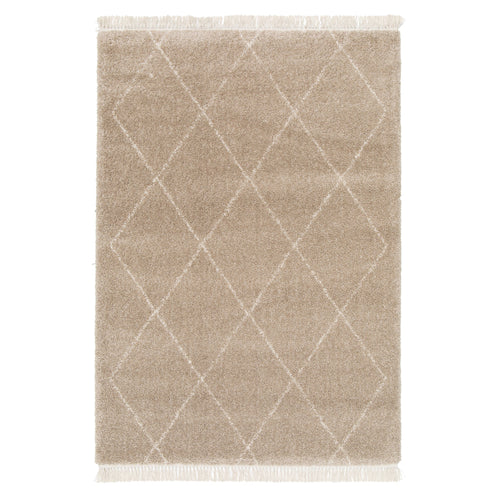 AFK Living vloerkleed Nile - zeer zacht - kastanje - 160 x 230 cm