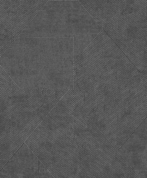 Masureel behang geometrische vormen grijs - 53 cm x 10.05 m - 630742 - vtwonen shop