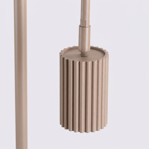 Sollux Lighting Vloerlamp KARBON 1 taupe - 30x30x160cm