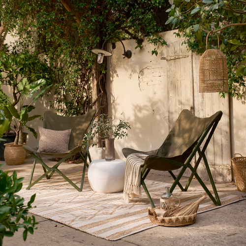 vtwonen bijzettafel Pebble - Fiber Clay - Wit - 35x50x50 - vtwonen shop