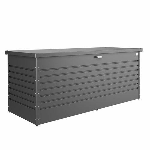 Biohort kussenbox hobbybox 200 donker grijs - metallic