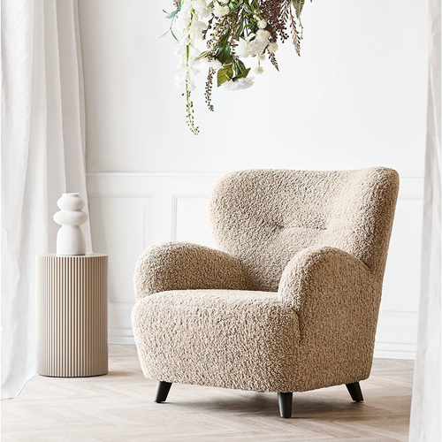 Artichok Marley Fauteuil Teddy Lichtbruin - vtwonen shop