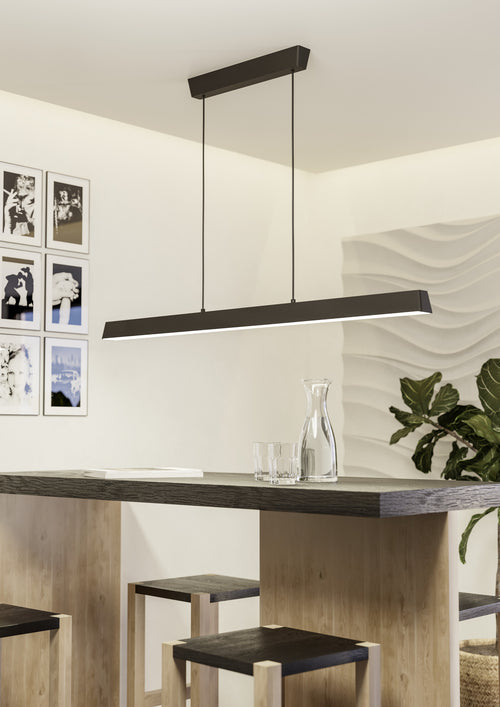 EGLO connect.z  smart hanglamp Simolaris-Z - 122 cm - zwart - rgb