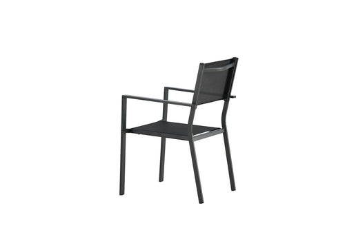 Rebellenclub Tuinstoel Zinia - Set van 2 - Zwart - vtwonen shop