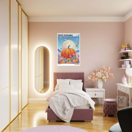 Artfulprints  Yayoi Kusama - Tokyo pumpkin   poster 50x70 cm - vtwonen shop
