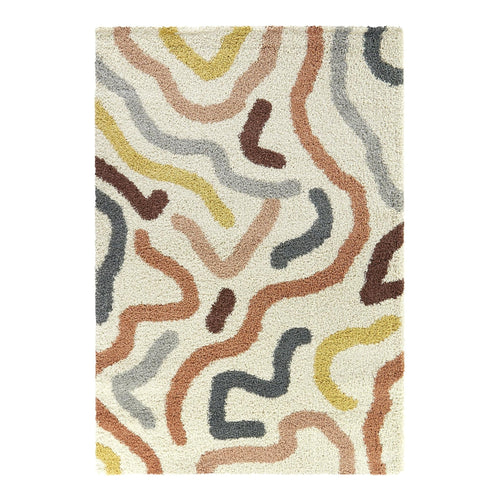 AFK Living vloerkleed Carnaval - voor kinderen - veelkleurig - 160 x 230 cm