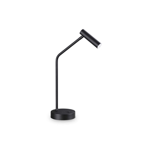 Ideal Lux EASY Geïntegreerde LED Tafellamp Zwart 250Lm 3000K