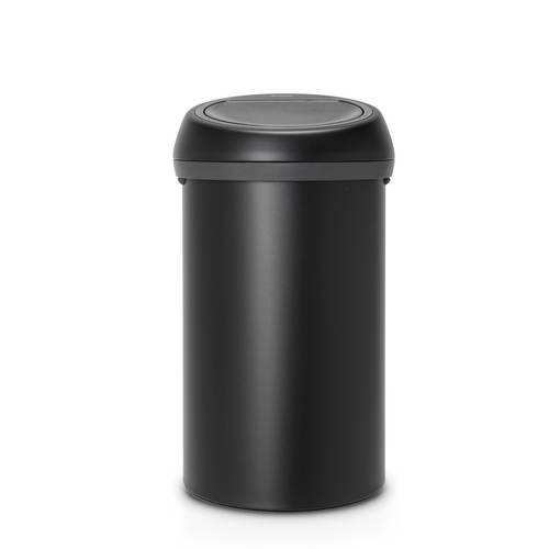 Brabantia Touch Bin afvalemmer, 60 liter - Mineral Moonlight Black