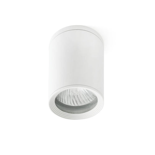 Faro Tasa - 1 Light Outdoor Opbouw Plafondlamp Wit IP44