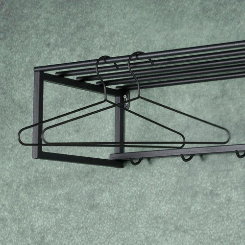 Spinder Design kledinghangers Kura - Zwart