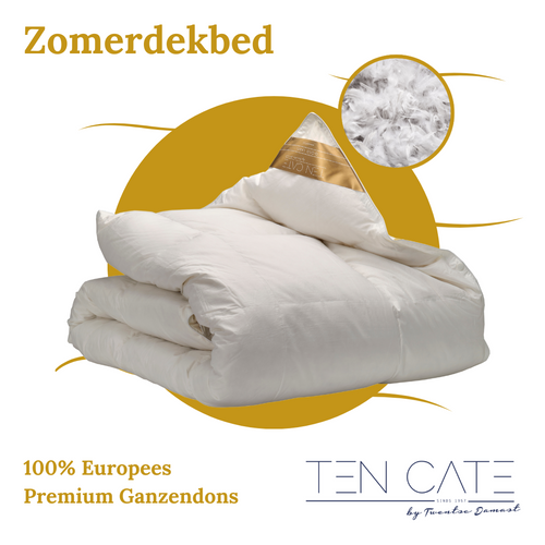 Ten Cate dekbed - 100% ganzendons - 4 seizoenen - 260x220