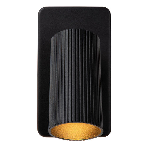 Lucide bedlamp CLUBS - 1xGU10 - Zwart