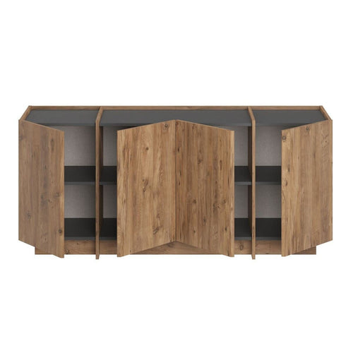 Calicosy - Dressoir ARVEN - Licht hout 180x45x80 cm