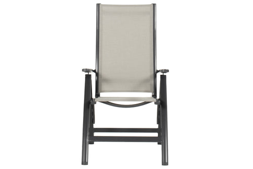 Hartman Tuinstoel Troy - Antraciet Aluminium - Verstelbaar - vtwonen shop