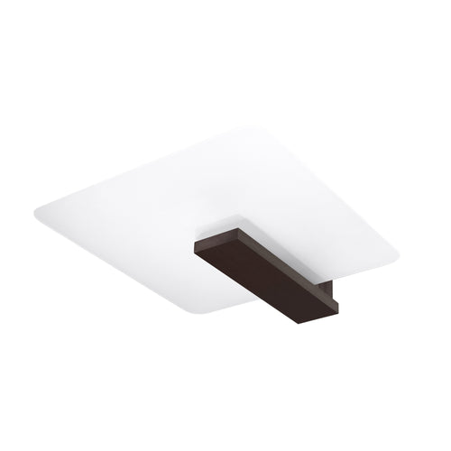 Sollux Lighting Plafondlamp LAPPO wengé - 40x14x47,5cm