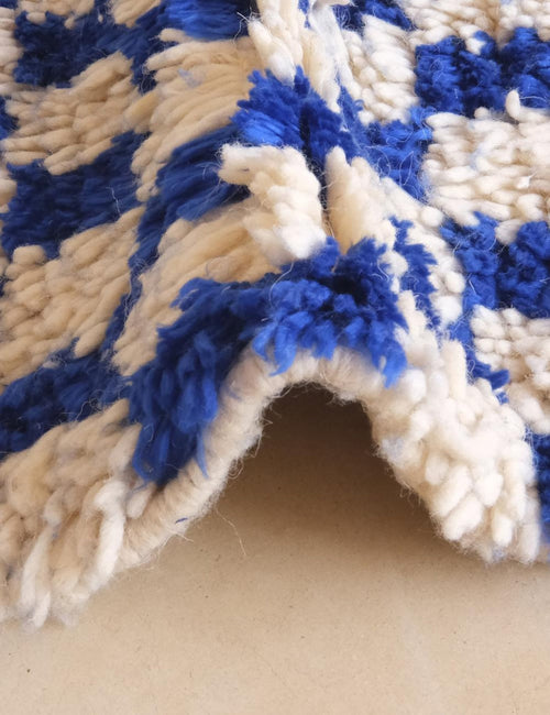 AFK Living vloerkleed Berber - handgemaakt - Wol - 80 cm x 240 cm