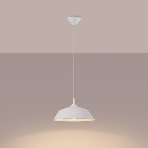 Sollux Lighting Hanglamp FRIKA wit - 34x34x74cm