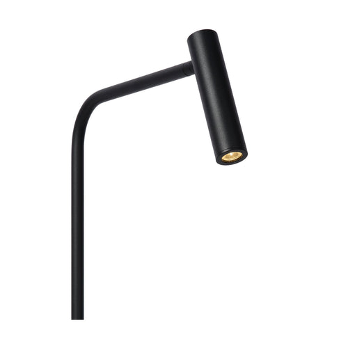 Atmooz tafellamp Pomery - zwart - 36 x 12 x H 49 cm - geïntegreerde led