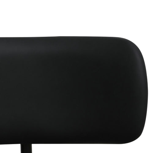 Furnhouse bureaustoel Roxy - Zwart - Kunstleer - 57x56x74