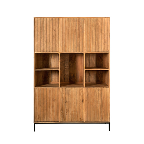 Starfurn  vakkenkast Madison - bruin - 45x135x200cm