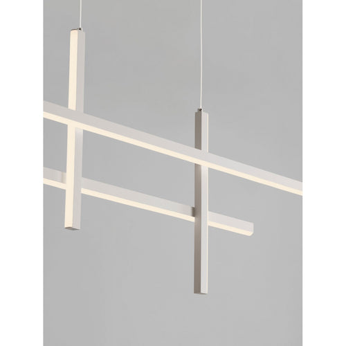 Nova Luce ANTAMA Hanglamp voor aan het plafond, zandwit, Triac dimbare LED 40W 1200lm 3200K