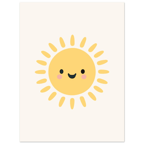 Artfulprints  Sunshine   poster 30x40 cm - vtwonen shop