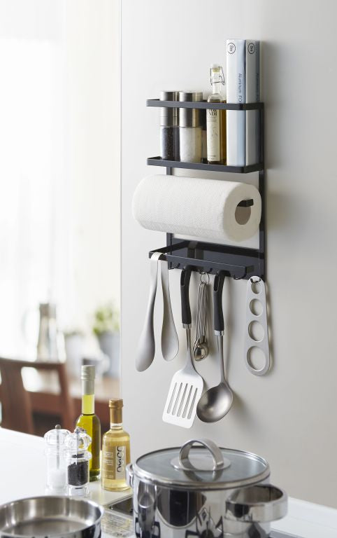 Yamazaki Magnetisch Keukenrekje Koelkast - Tower - Zwart - vtwonen shop