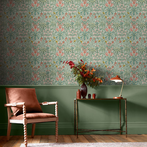 William Morris at Home Vliesbehang - Woodland Weeds Spring Garden