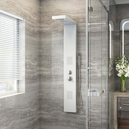 Home Deluxe Douchepaneel CASCATA Wit