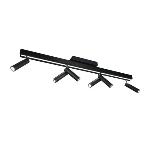 Trio Leuchten plafondlamp Zeno - 6 lichts -  180  x 8.5   cm - zwart