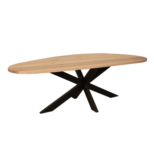 Starfurn  eettafel Lou - bruin - 130x280x76cm - vtwonen shop