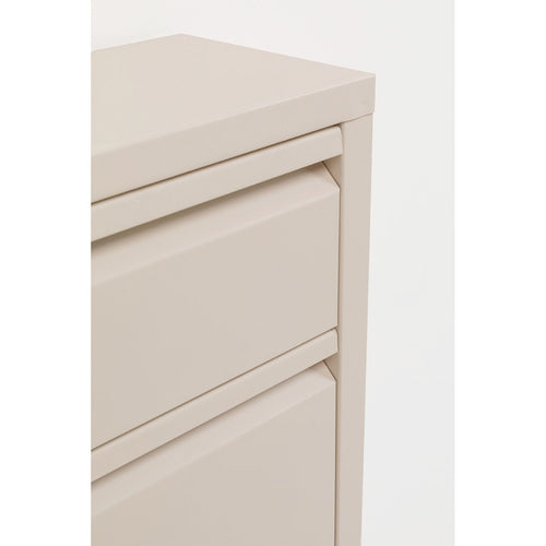 Kare Design Schoenenkast Caruso creme 2+1 laden