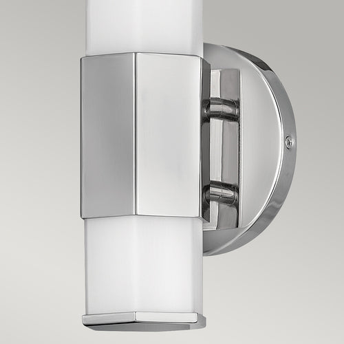 Elstead Hinkley Facet Geïntegreerde LED Badkamer Wandlamp Gepolijst Chroom, 3000K, IP44