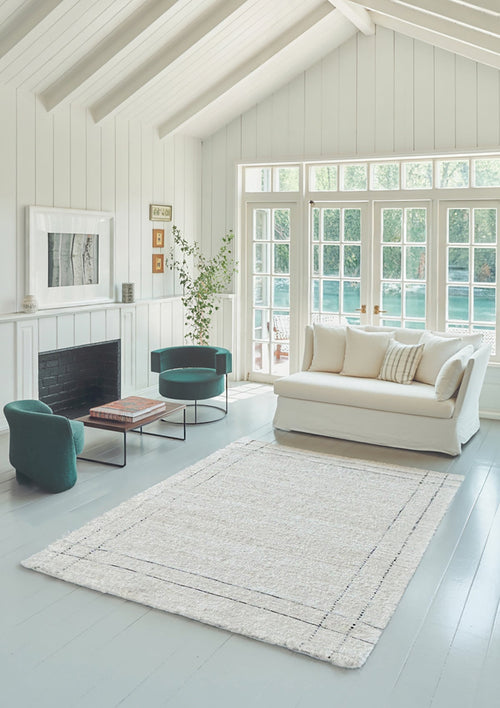 AFK Living vloerkleed Vasco - handgemaakt - Gerecycled katoen - 140 x 200 cm - vtwonen shop