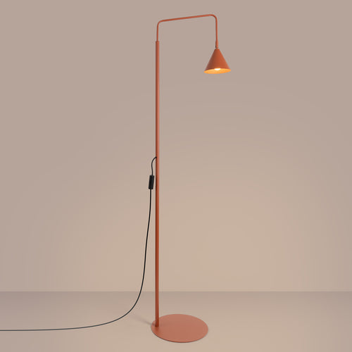 Sollux Lighting Vloerlamp NOX rode oker - 30x30x165cm