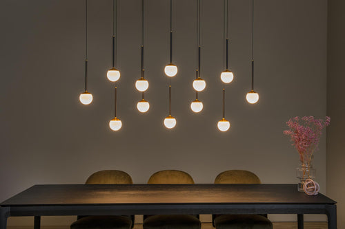 Lucide hanglamp CALINA - Geïntegreerde LED - Zwart - vtwonen shop