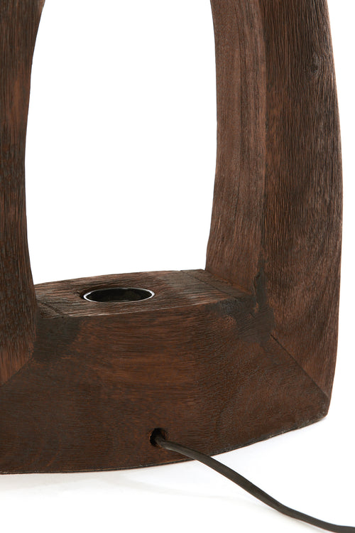 Light & Living tafellamp CARINI - bruin - 27x10x35cm - vtwonen shop