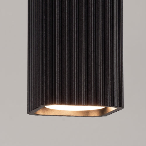 Sollux Lighting Plafondlamp RAYO 10 zwart - 6x6x10cm