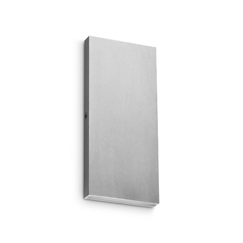 Ideal Lux POST-IT Buitenwandlamp Up/Down, staal, 2x LED 620lm 3000K IP65 - Driver vereist
