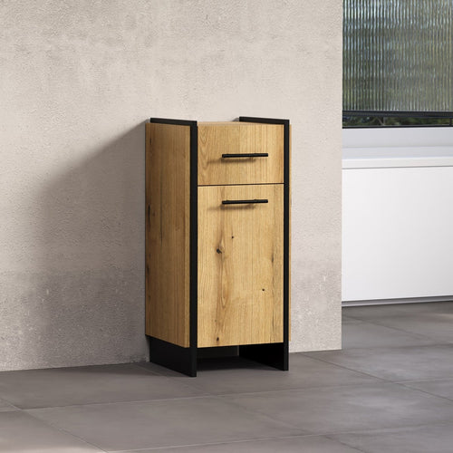 Calicosy - Badkameronderkast ELLIE - licht hout 37x31x79 cm