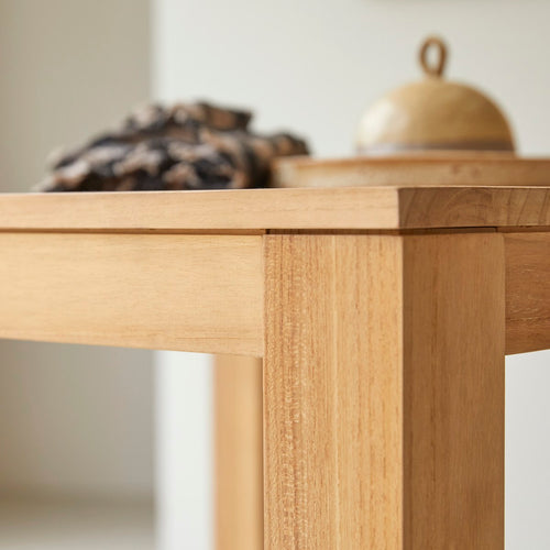 Tikamoon Massief teakhouten tafel voor 2/4 personen - Naturel - vtwonen shop