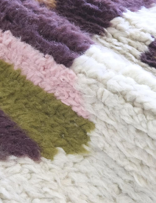 AFK Living vloerkleed Berber - handgemaakt - Wol - 184 x 232 cm - vtwonen shop