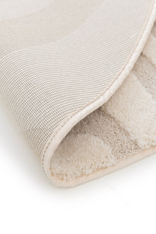 AFK Living vloerkleed  Naya - reliëfeffect - beige - 160 x 160 cm - vtwonen shop