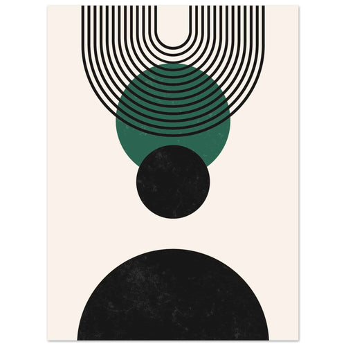 Artfulprints  Boho wall art - Boho arches   poster 30x40 cm - vtwonen shop