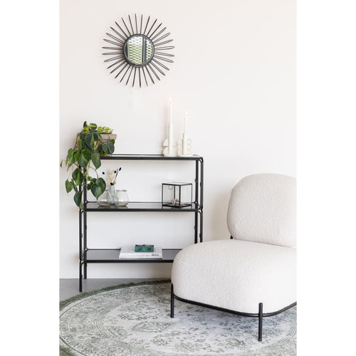 Housecraft Living Liah Stellingkast Zwart - vtwonen shop