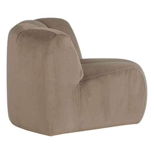 WOOOD hoekelement Mojo - Velvet - Khaki - 74x110x110